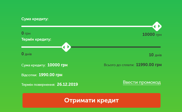 TOP Cash кредит онлайн на карту в Україні