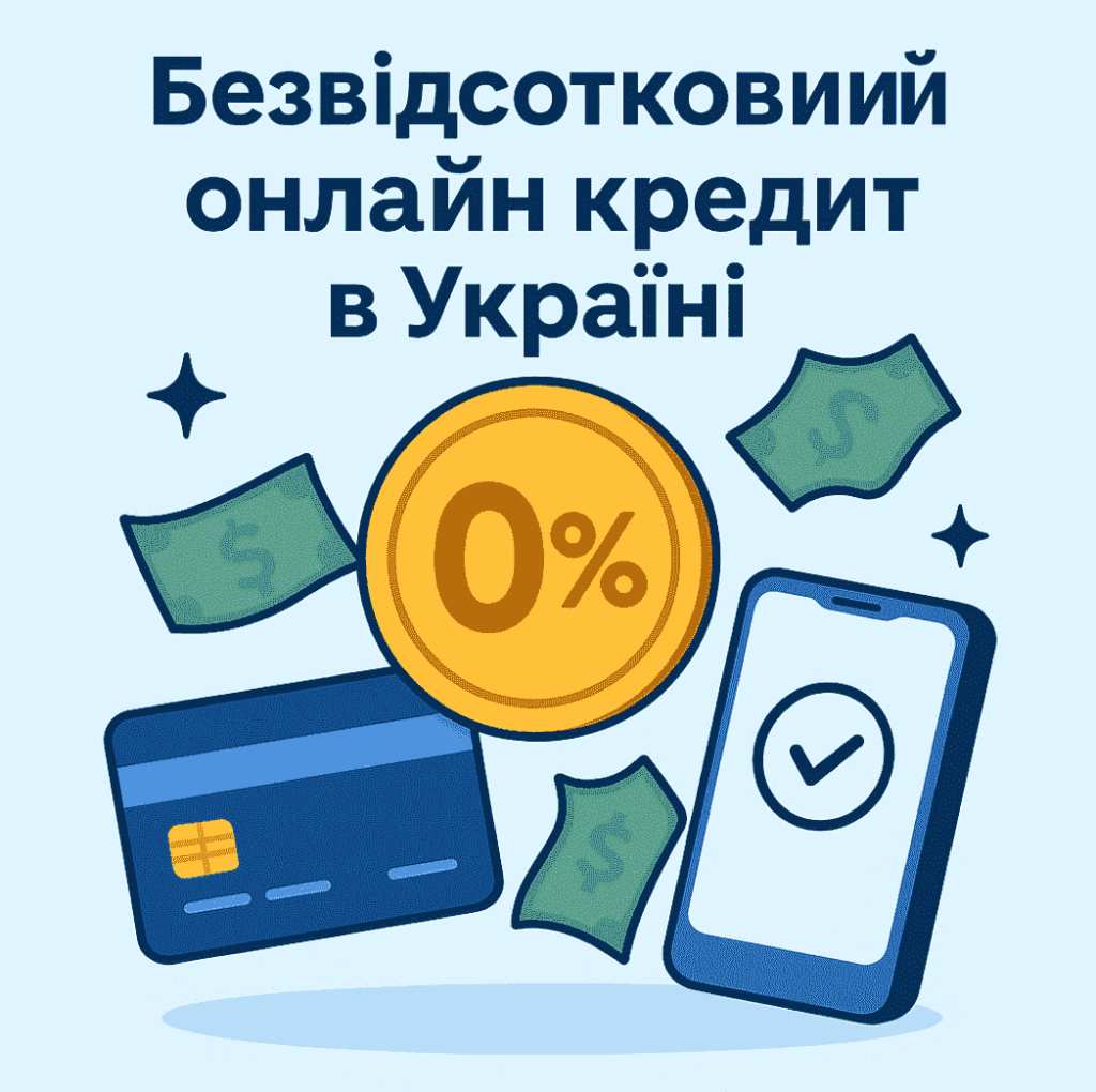 Як оформити безвідсотковий онлайн кредит в Україні