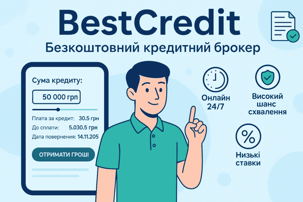 bestcredit брокер Україна