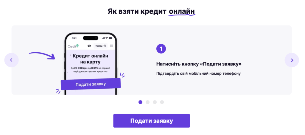 Як отримати кредит онлайн з Credit7