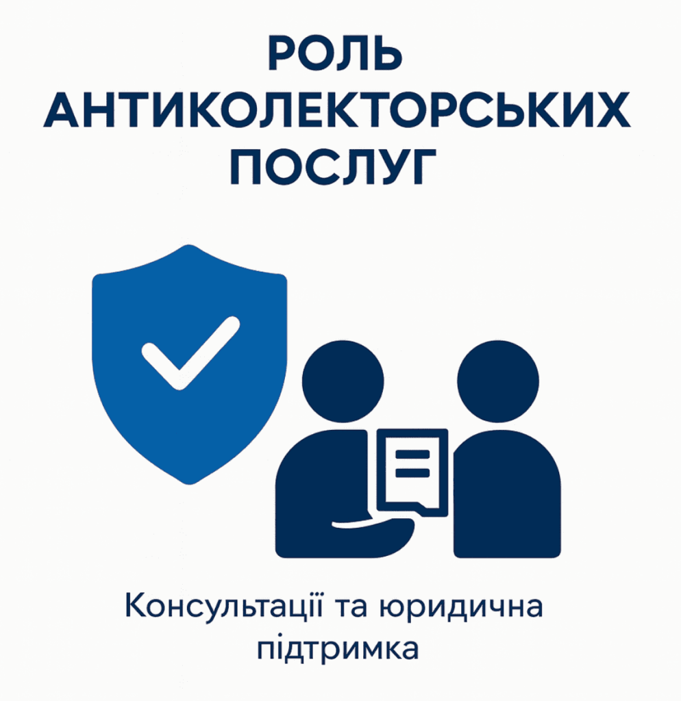 Роль антиколекторських послуг в Україні