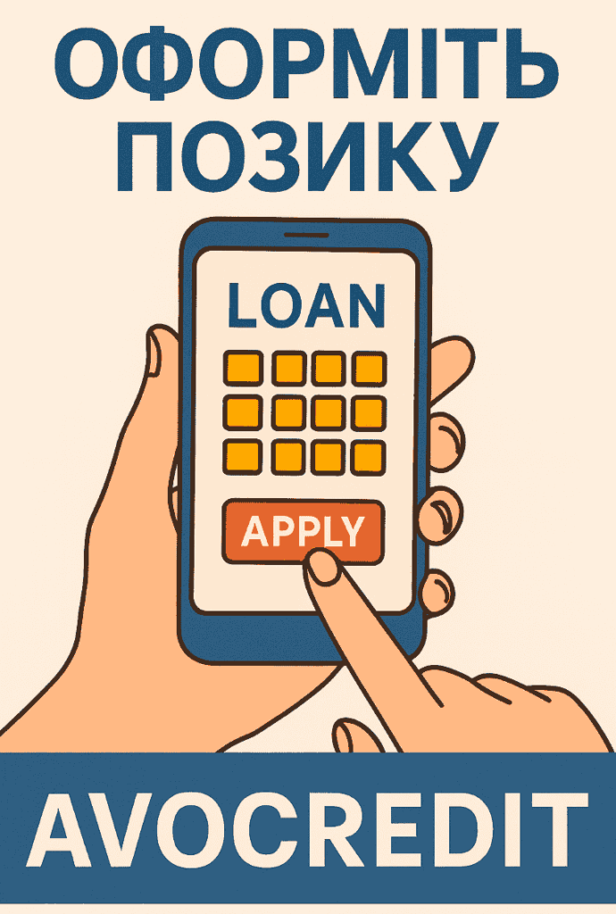 оформіть Avocredit позику