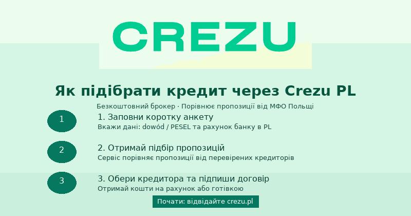 Crezu в Польщі